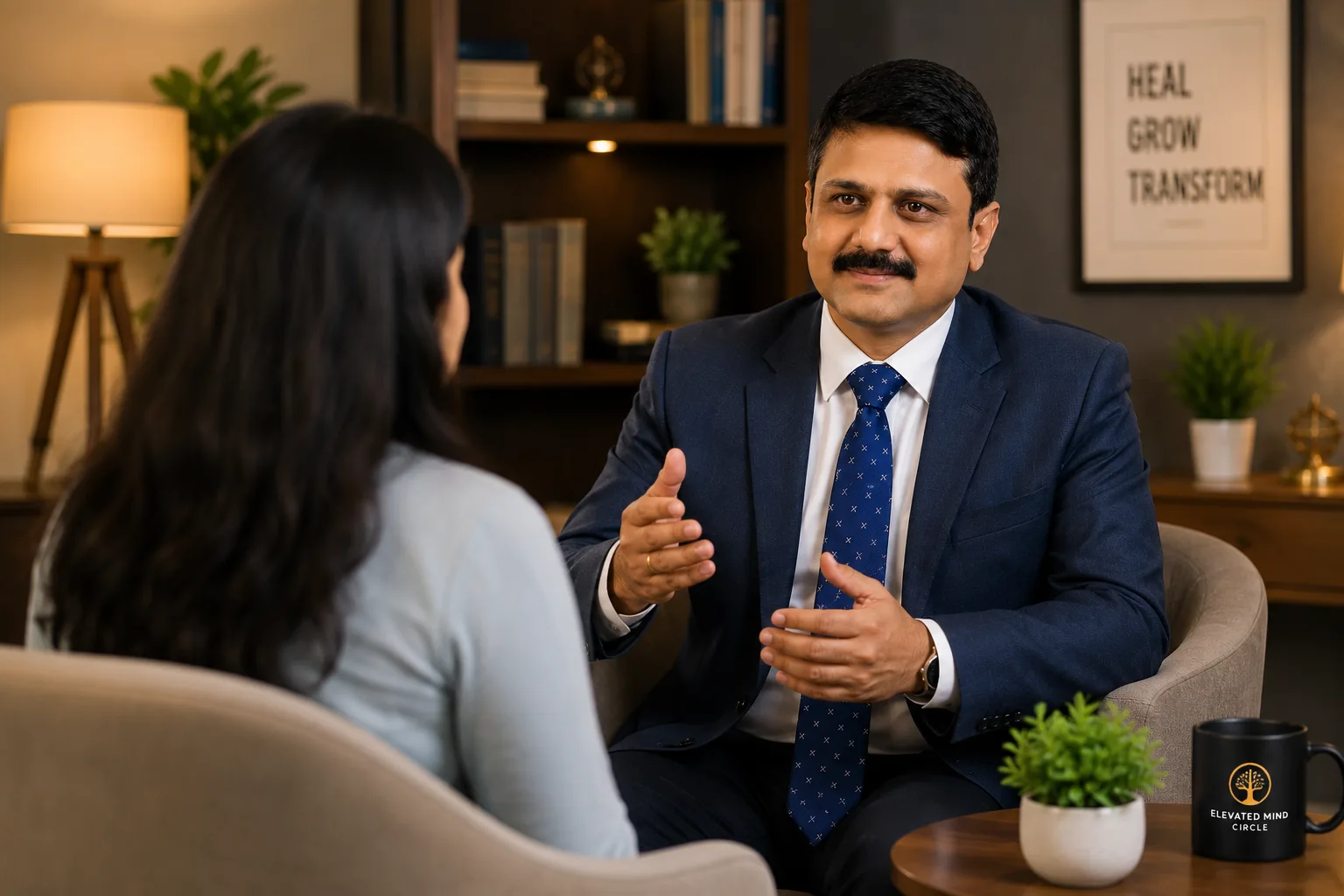 One-on-one coaching conversation with Dr. Amol Harnule